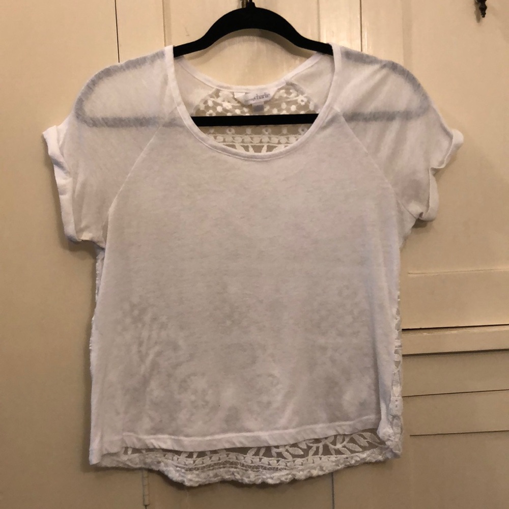 White Lace Shirt
